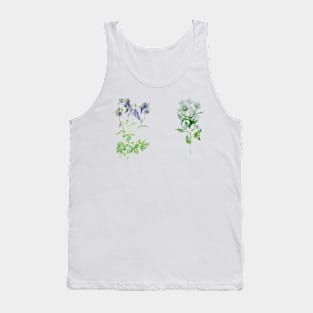 Flowers: Bluebells and Daisies Tank Top